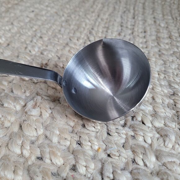 CUTCO 17 KD Stainless Serving Ladle Utensil Brown Handle USA 12” Long - Picture 7 of 10